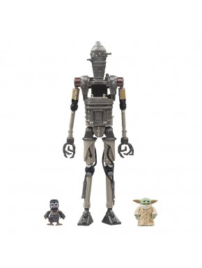 Figurines IG-12, Grogu et Anzellan en pack vintage