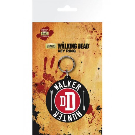 Keychain rubber Walking Dead Hunter