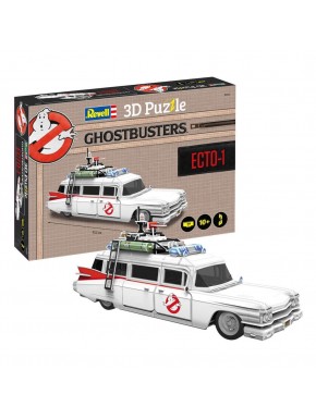 Puzzle 3D del Ecto-1 de Cazafantasmas