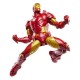 Figura Iron Man Marvel Legends em vermelho e dourado