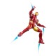 Figura Iron Man Marvel Legends em vermelho e dourado