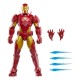 Figura Iron Man Marvel Legends em vermelho e dourado