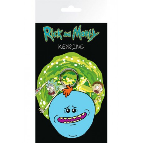 Keychain rubber Ricky and Morty