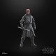 Figurine de Darth Maul avec sabre laser.