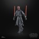 Figurine de Darth Maul avec sabre laser.