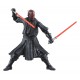 Figurine de Darth Maul avec sabre laser.
