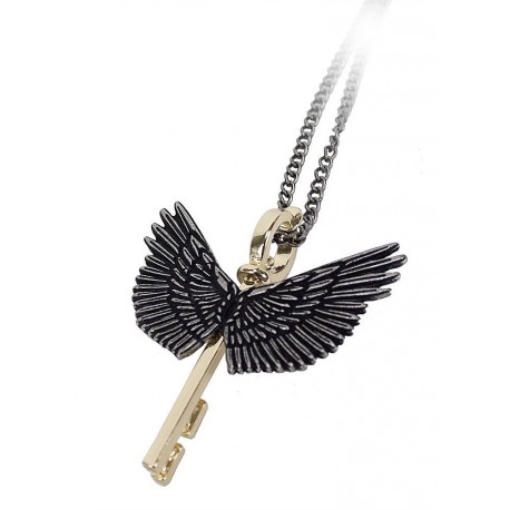 Colar chave voadora Harry Potter