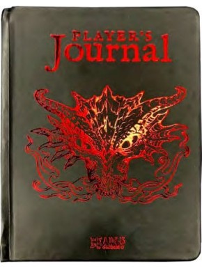 Libreta A5 Player's Journal portada con dragón