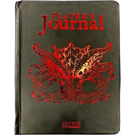 Libreta A5 Player's Journal portada con dragón