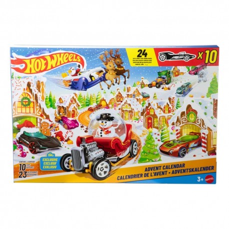 Calendario de Adviento Hot Wheels 2025