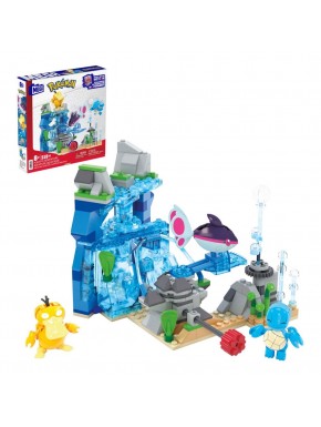 Kit de construcción Pokémon con Squirtle, Psyduck y Finneon.