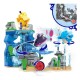 Kit de construção Pokémon com Squirtle, Psyduck e Finneon.