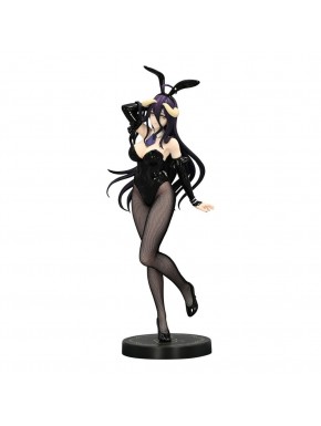Estatua de Albedo de Overlord con traje negro de conejo