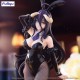 Estátua de Albedo de Overlord com traje preto de coelhinha