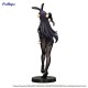Estátua de Albedo de Overlord com traje preto de coelhinha
