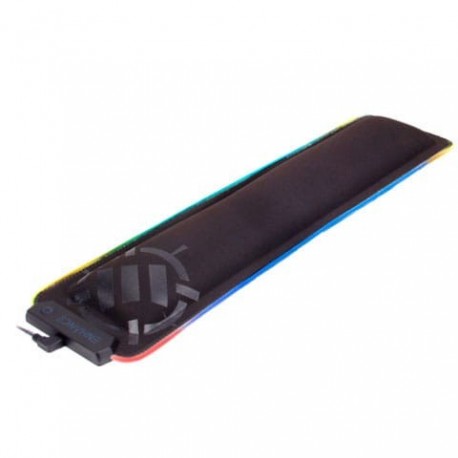 Reposamuñecas negro Enhance con iluminación RGB