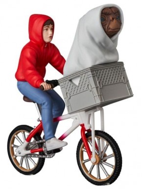 Minifigura E.T. y Elliot en bicicleta de 9 cm