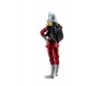 Figura de 10 cm de Char Aznable de Gundam, detalles en rojo y dorado