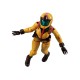 Figura de Sayla Mass con uniforme amarillo de Gundam.