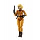 Figura de Sayla Mass con uniforme amarillo de Gundam.