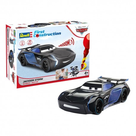 Kit de construcción Jackson Storm de Cars con caja