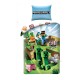 Funda nórdica Minecraft con personajes coloridos