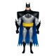 Figura articulada de Batman plata y negro de 15 cm