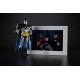 Figura articulada de Batman plata y negro de 15 cm