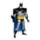 Figura articulada de Batman plata y negro de 15 cm