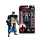 Figura articulada de Batman plata y negro de 15 cm
