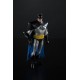 Figura articulada de Batman plata y negro de 15 cm