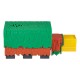 Figura Sniffer de Minecraft en colores vivos con diseño pixelado.