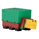 Figura Sniffer de Minecraft en colores vivos con diseño pixelado.