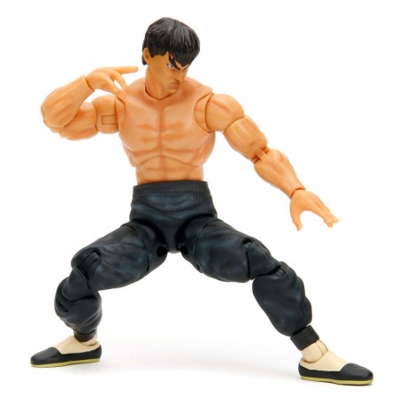Figura articulada de Fei-Long de 15 cm de Street Fighter II