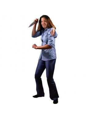 Disfraz de Laurie Strode de Halloween, talla XL.