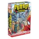 Caja del juego de cartas Marvel Damage Control con personajes