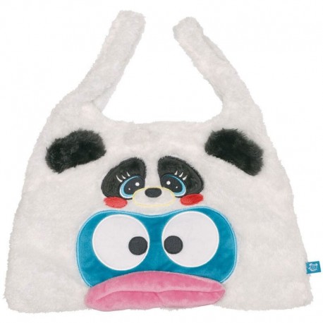 Sac à main blanc avec design Hangyodon de Sanrio