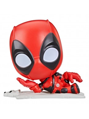 Figura de Deadpool con frases, 13 cm.