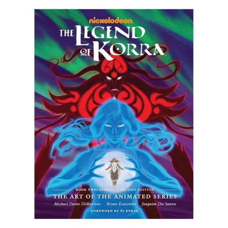Capa do artbook A Lenda de Korra Spirits Second Ed.