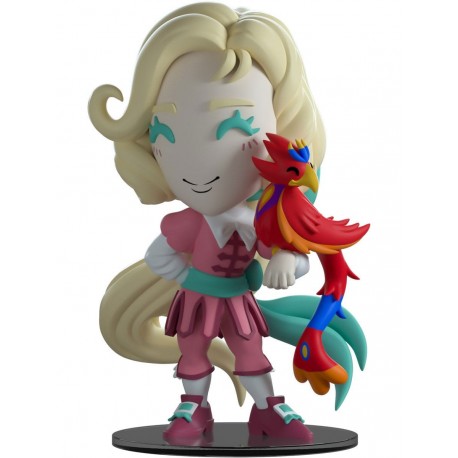 Figura de vinil Maria de Castlevania Nocturne com pássaro colorido