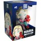 Figura de vinil Maria de Castlevania Nocturne com pássaro colorido