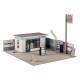 Maqueta estación de servicio 1/64 con accesorios Plum