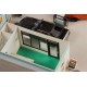 Maqueta estación de servicio 1/64 con accesorios Plum
