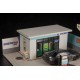 Maqueta estación de servicio 1/64 con accesorios Plum