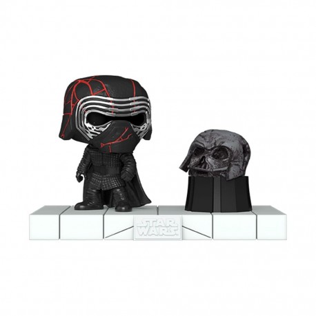 Figura Funko POP! Deluxe de Kylo Ren con casco de Darth Vader
