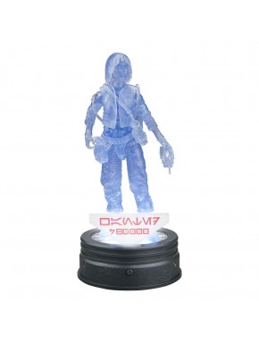 Figurine holographique d'Osha Aniseya de Star Wars