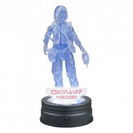 Figurine holographique d'Osha Aniseya de Star Wars