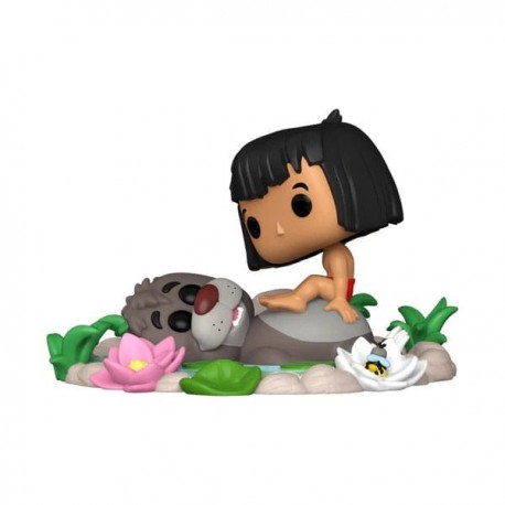 Figurines POP de Baloo et Mowgli Le Livre de la Jungle