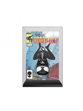 Figura POP! de Spider-man, traje negro, 9 cm