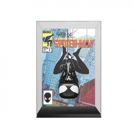 Figura POP! de Spider-man, traje negro, 9 cm